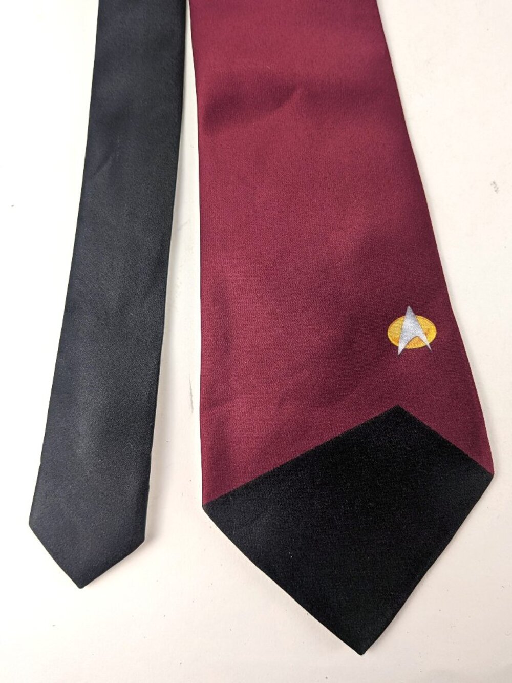 Star Trek Next Generation Red Command Tie